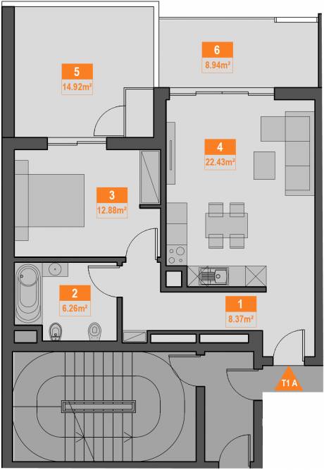 14e apartment plan
