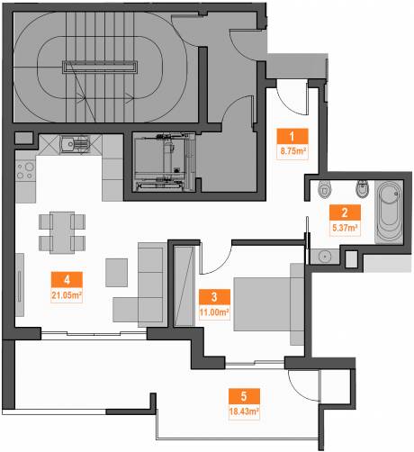 4d apartment plan