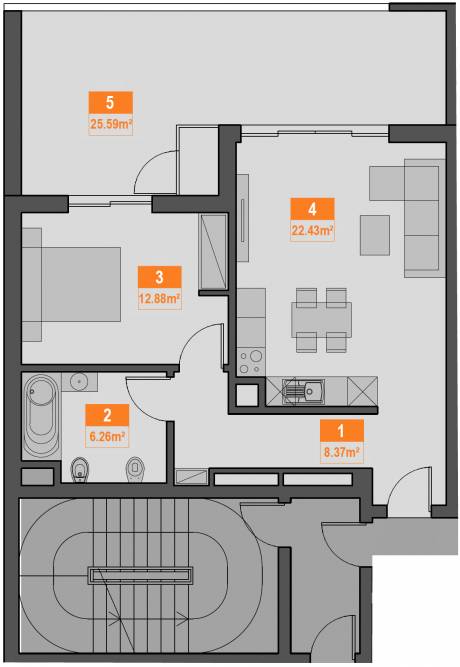4e apartment plan