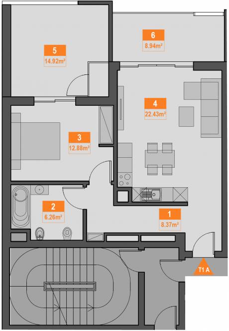 11e apartment plan