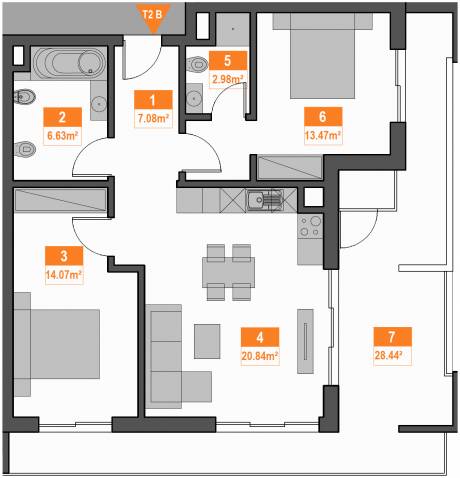 13b apartment plan