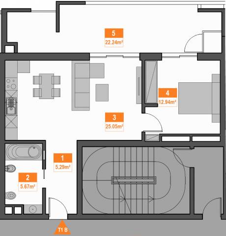14f apartment plan