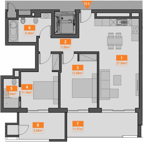 11c apartment plan