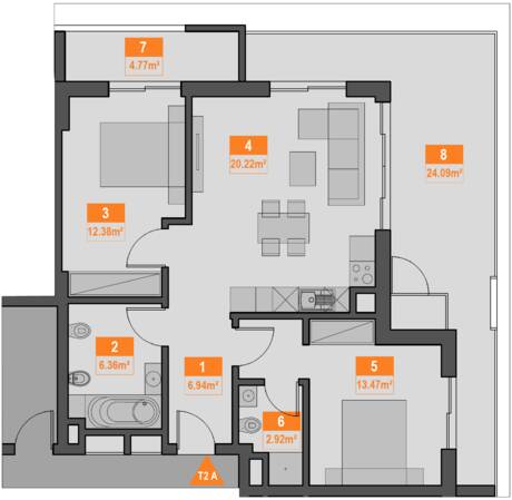 1a apartment plan