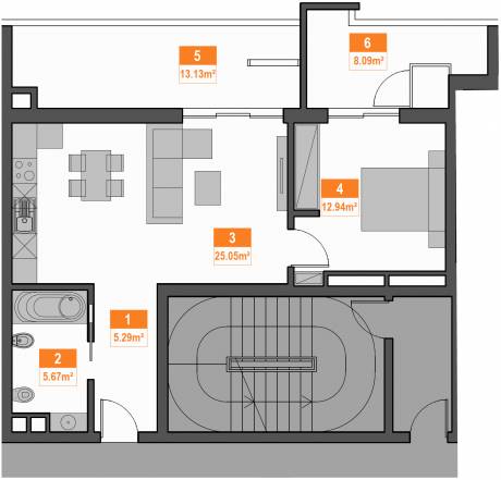 10f apartment plan