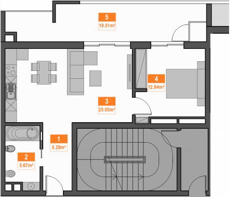 1f apartment plan