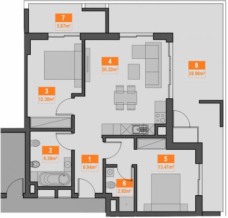 4a apartment plan