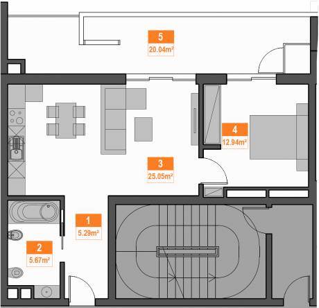 5f apartment plan